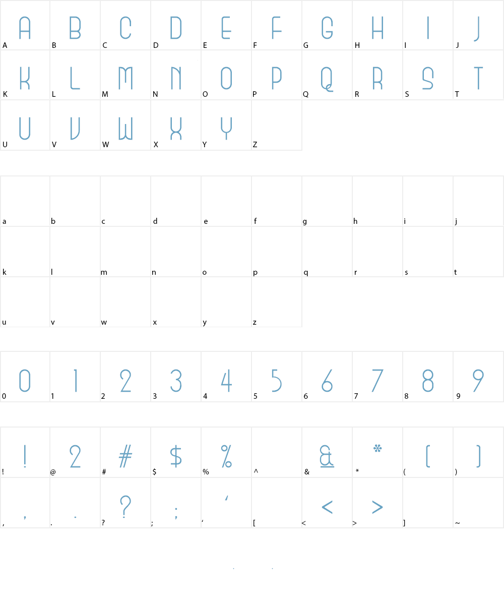 Monicas Salon NF Font Character