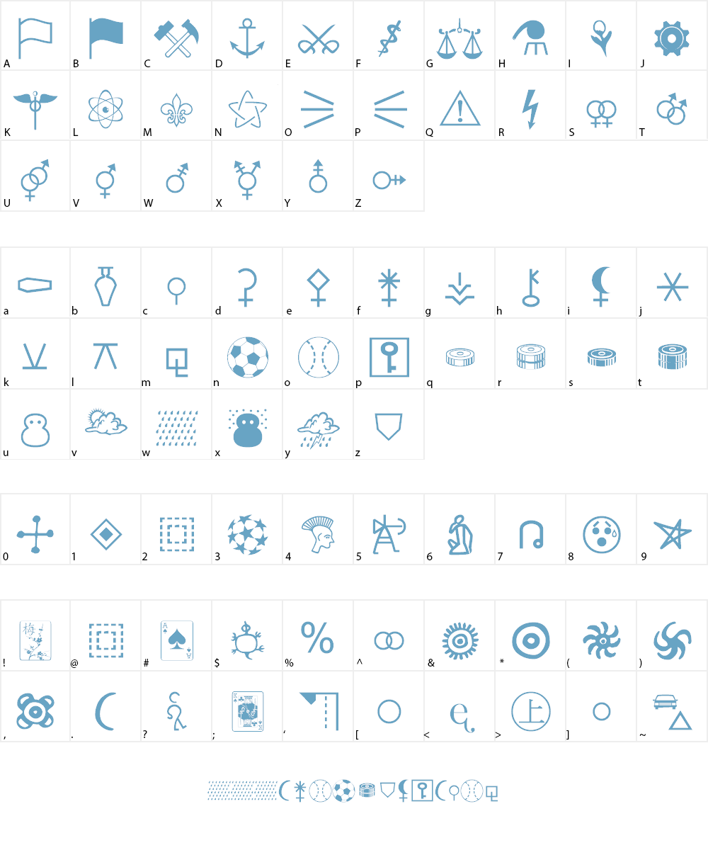 Signigficante Font Character