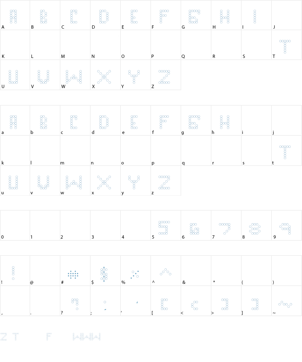 Loop to Loop Regular Font Character
