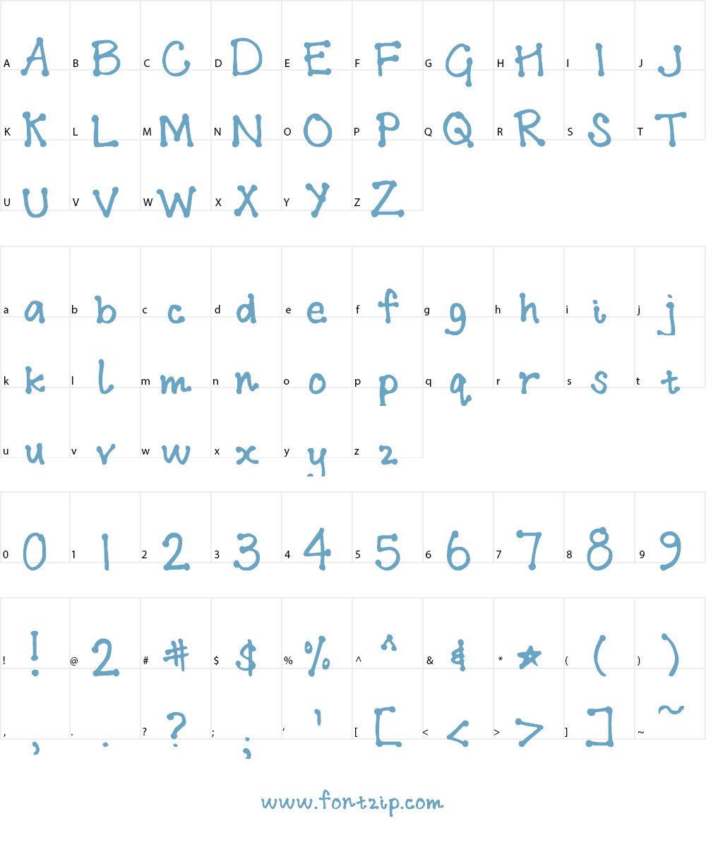 Addis Ababa Font Character