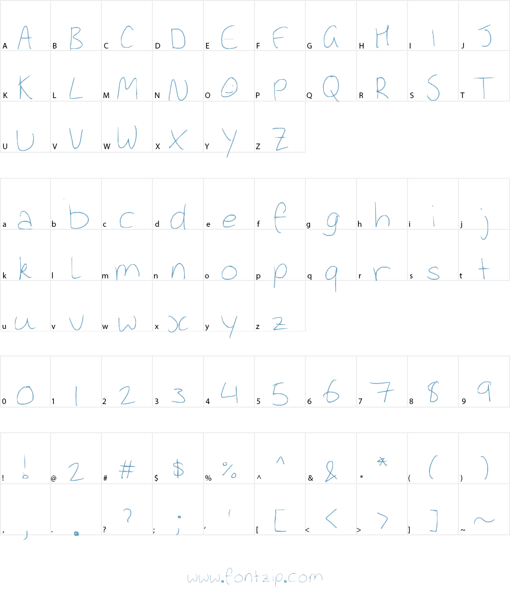 bayleymoroney(L) Font Character