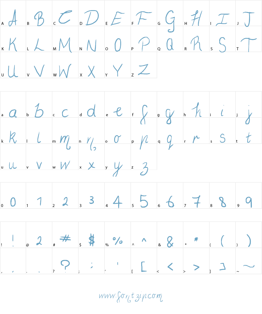 wow Font Character