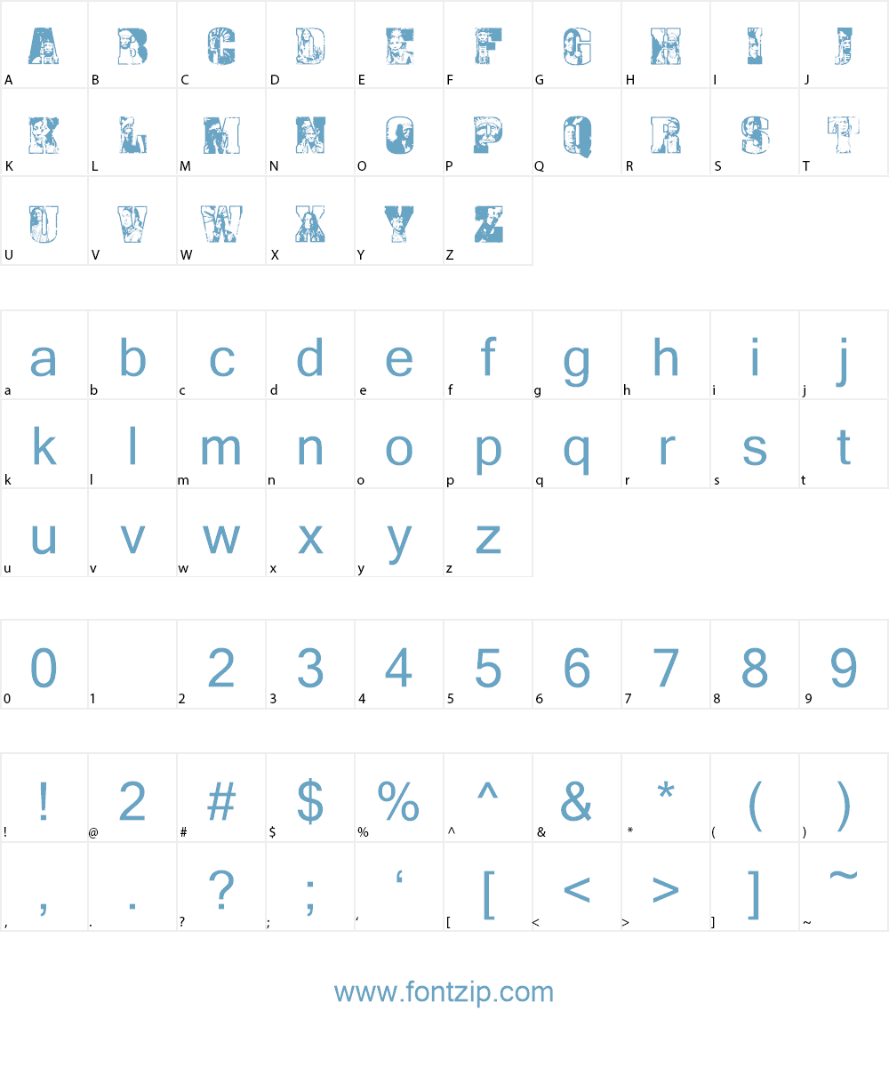 Sioux Font Character