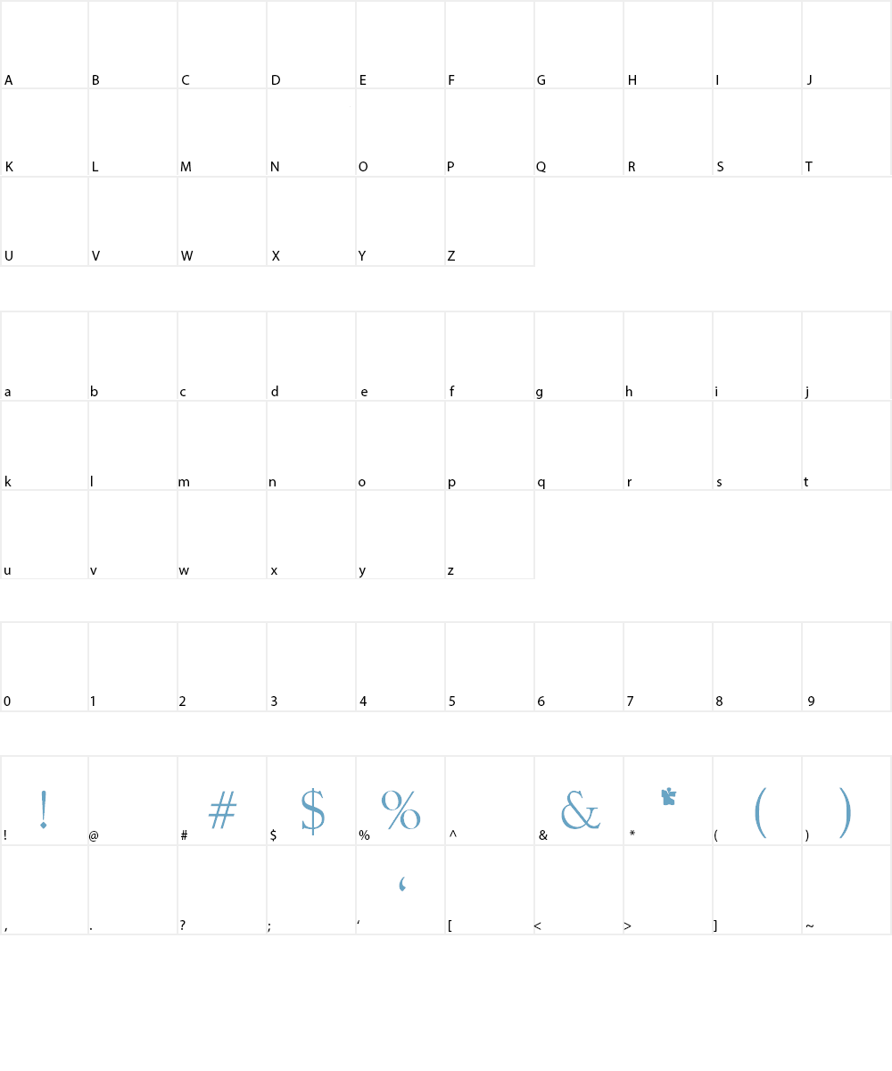 HaNgUl LoVe2 Font Character