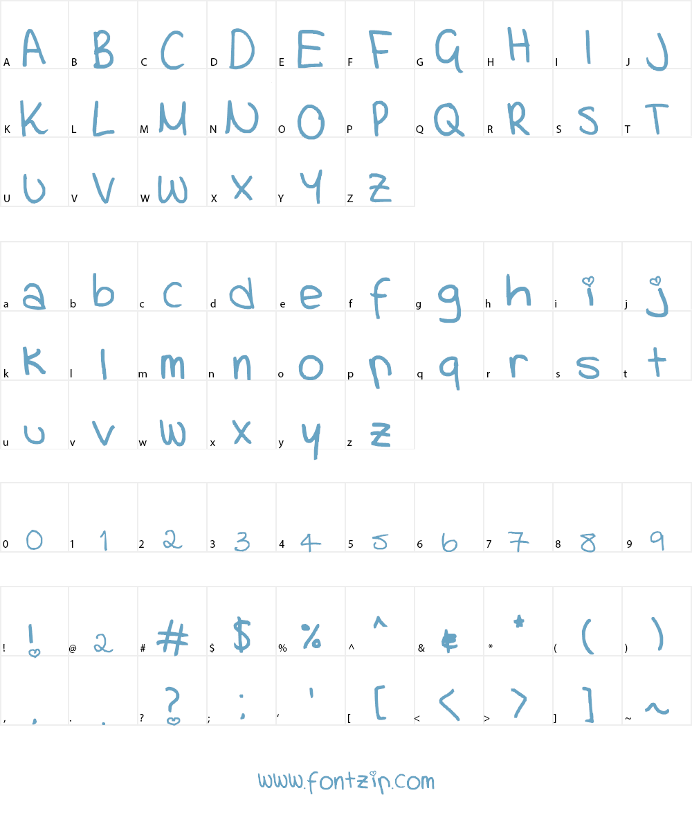 cheerleader Font Character