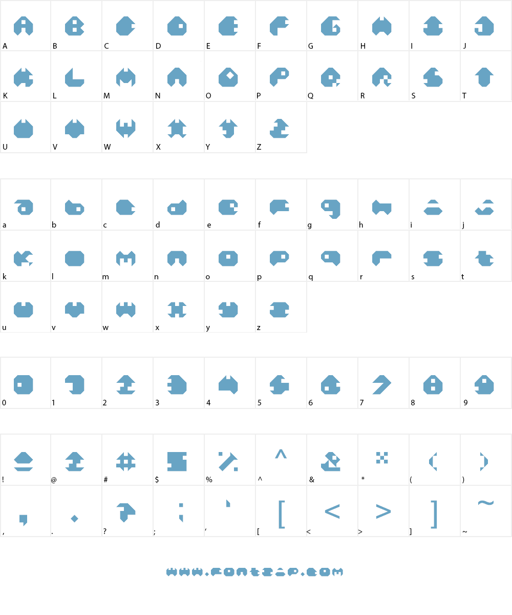 Mono Font Character