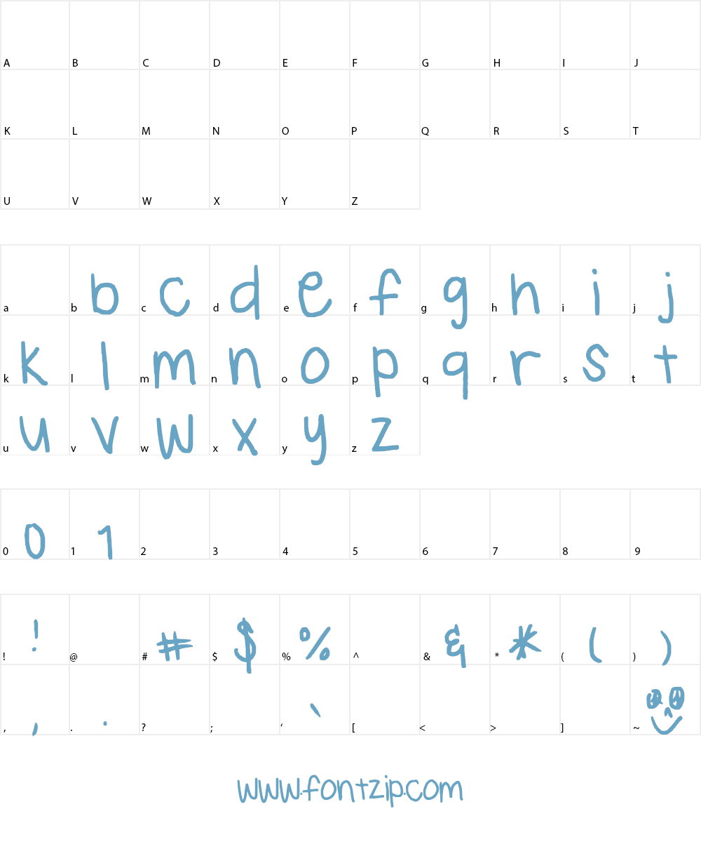 pefecto Font Character