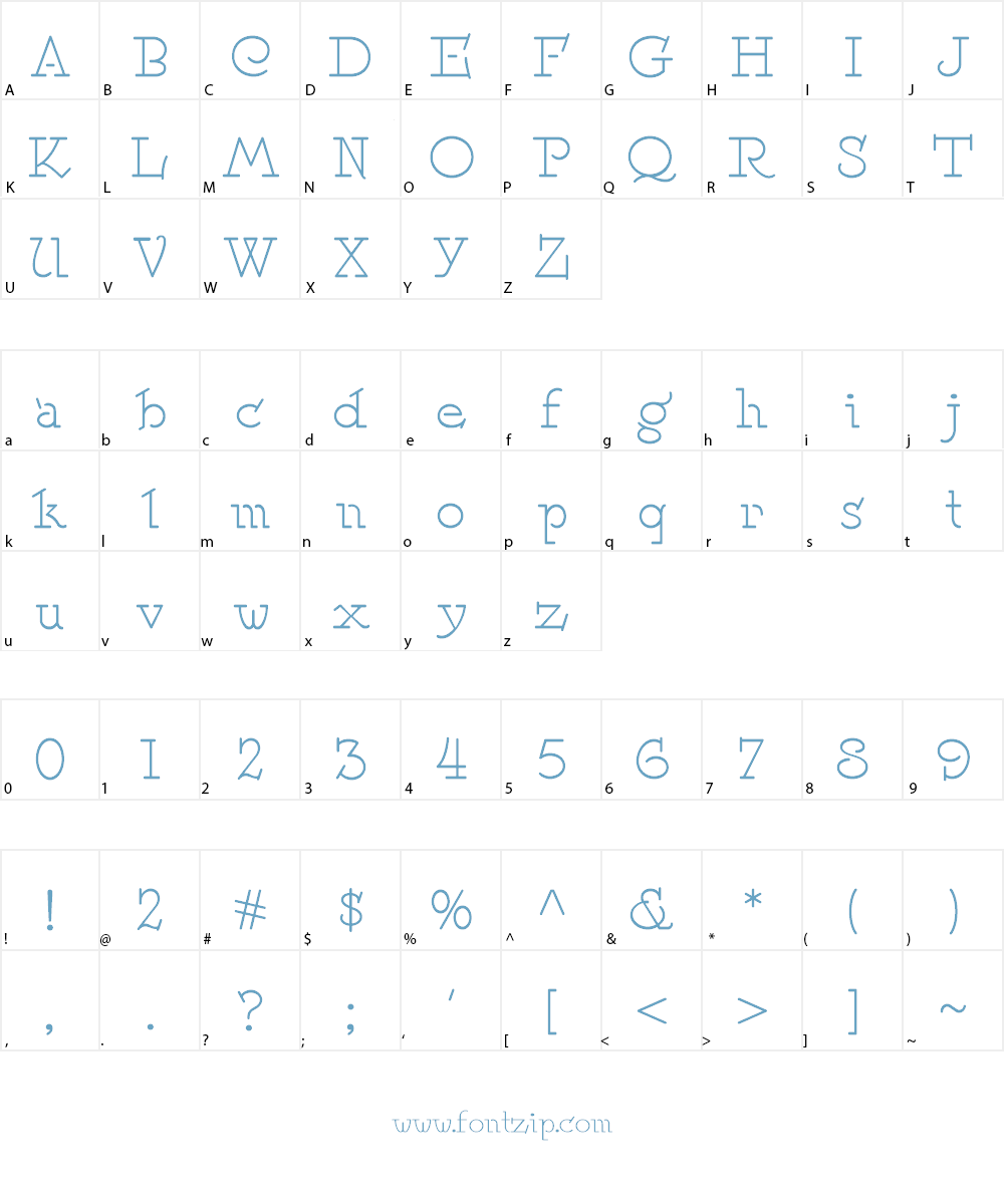 Speedball No 2 Font Character
