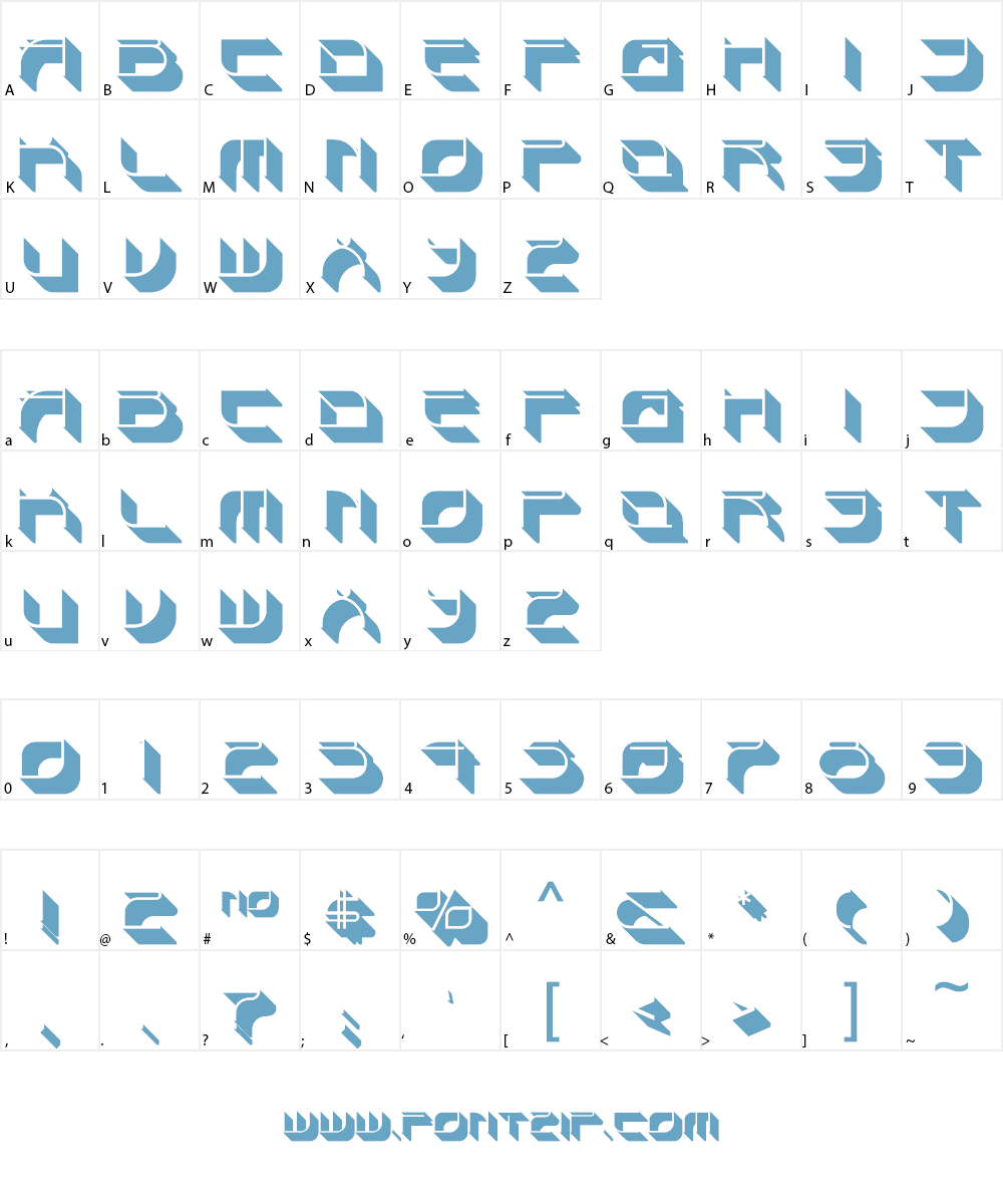 Spondulix Font Character