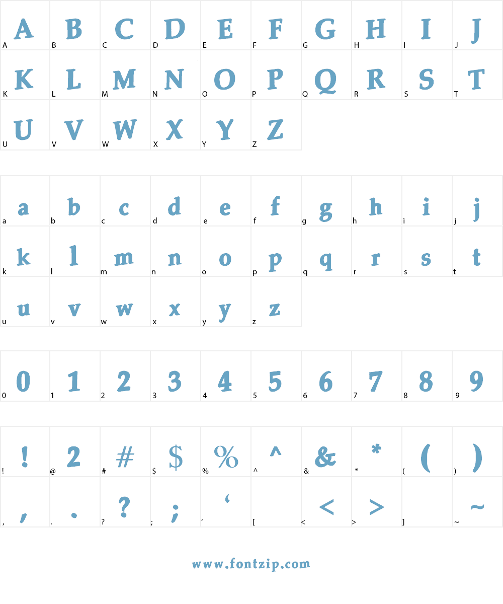 Shamsini Font Character