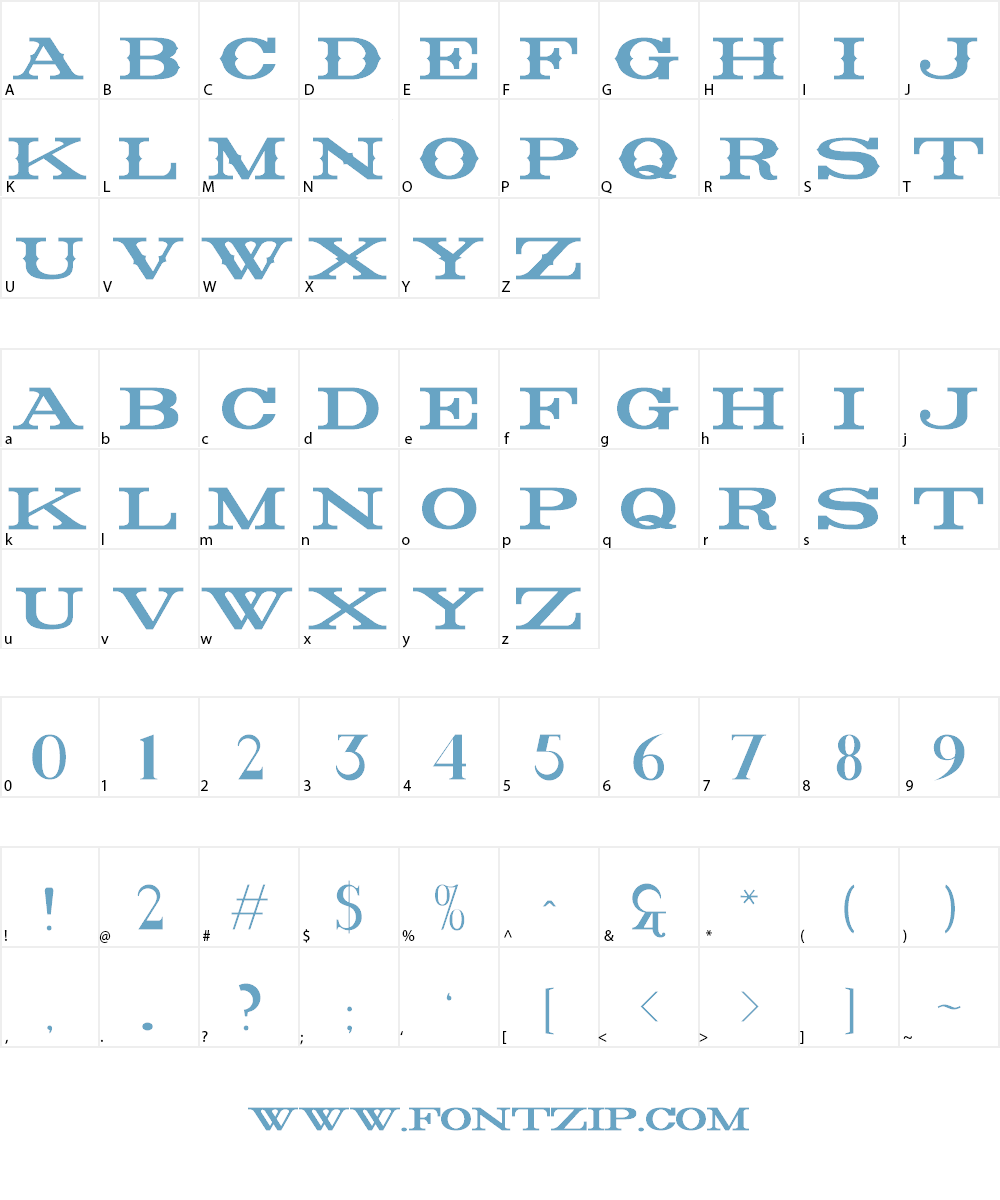 Let Me Ride Font Character