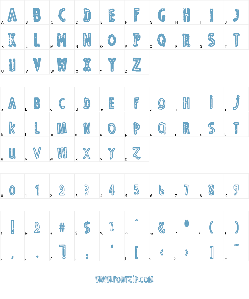 OE rmx Font Character
