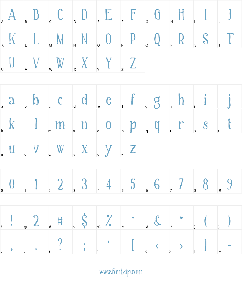 The World Is Yours Font Character