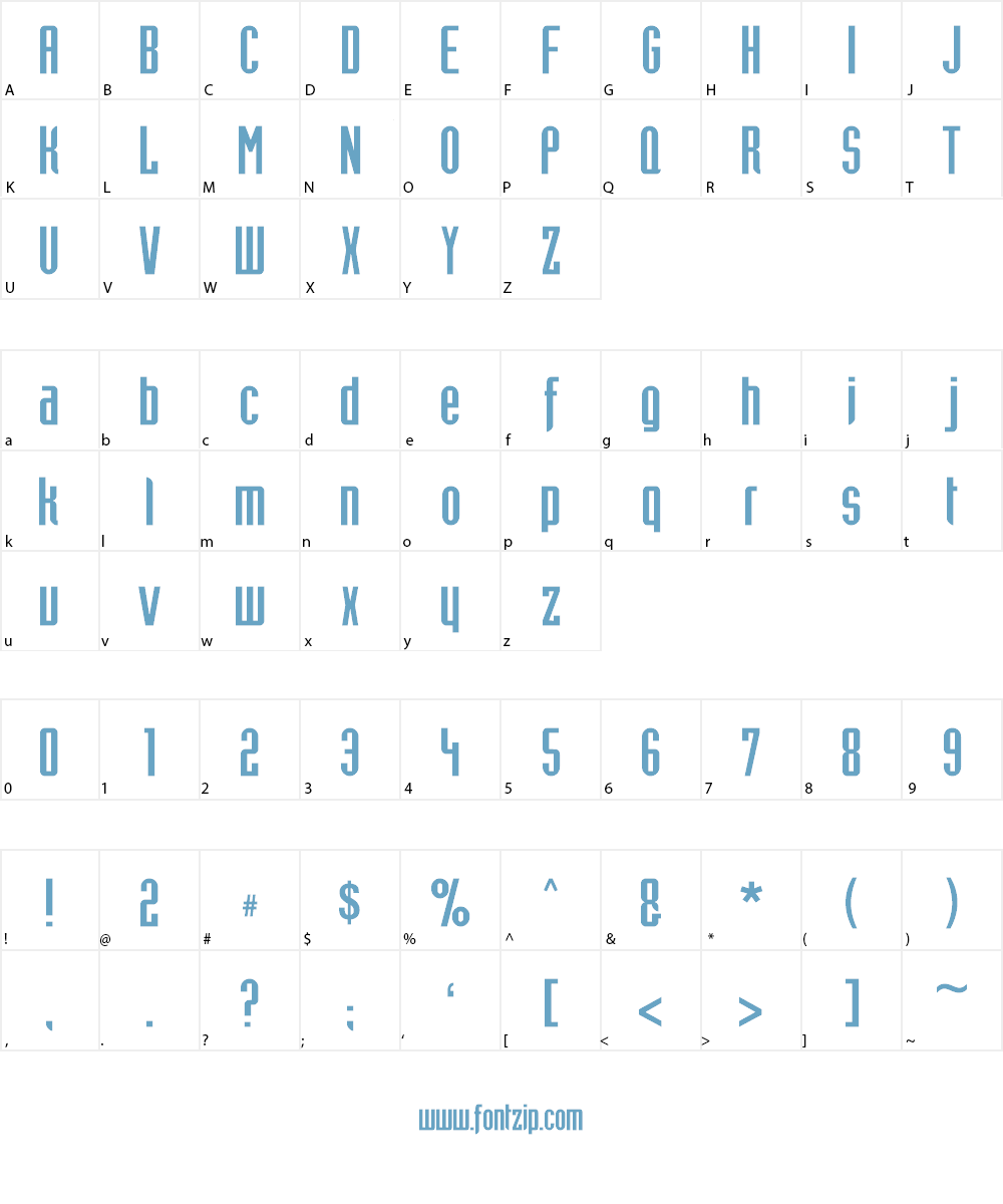 Trust This One Font Character