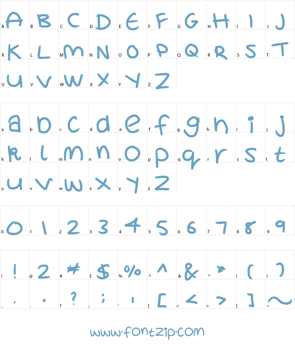 MAGNESAC Font Character