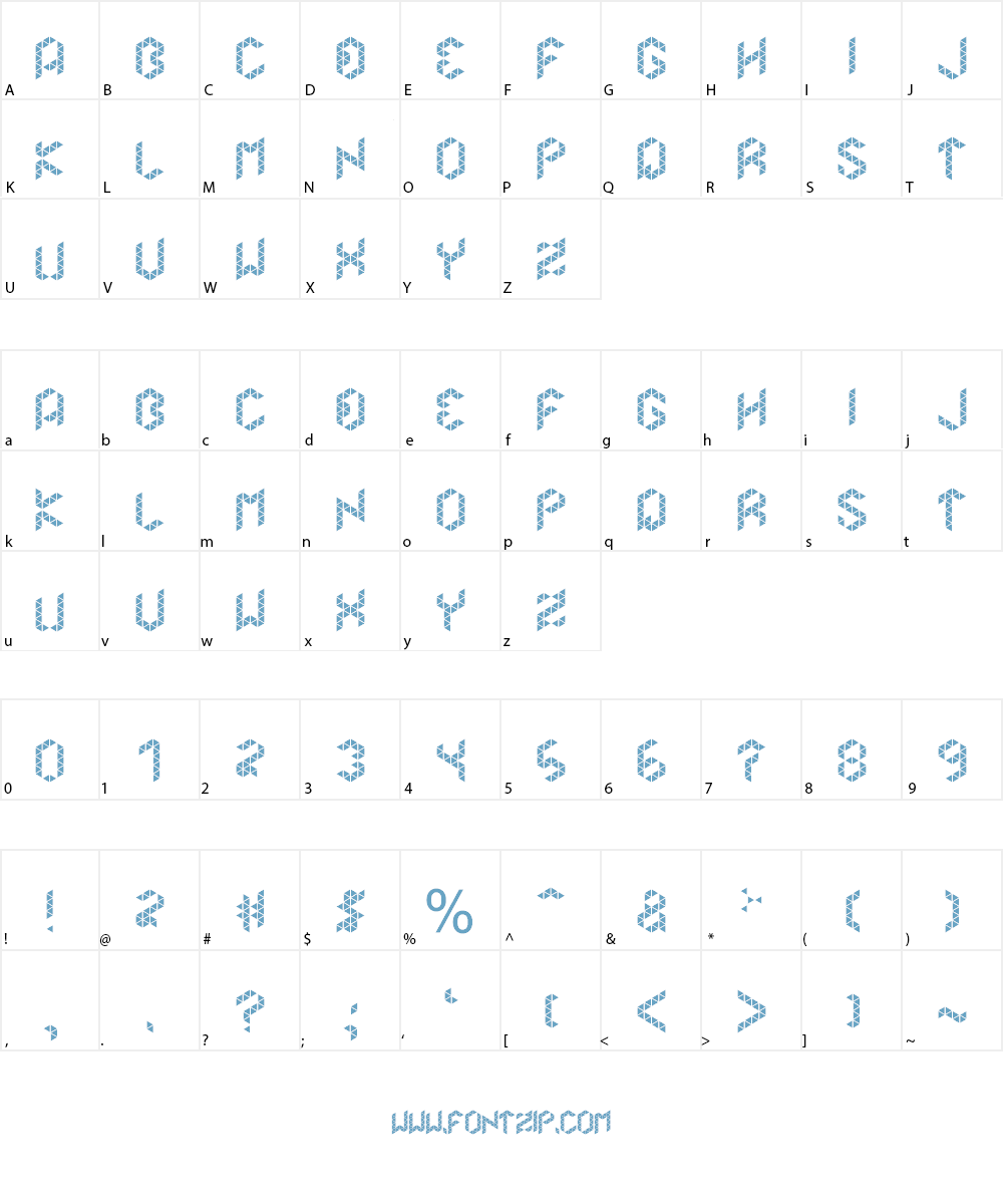 Merkur Font Character