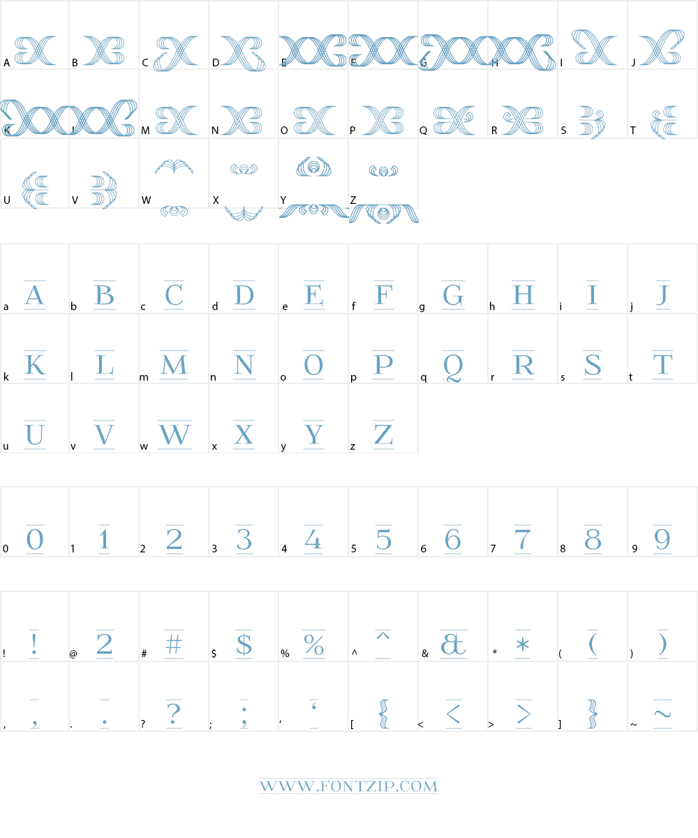 FoglihtenFr02 Font Character