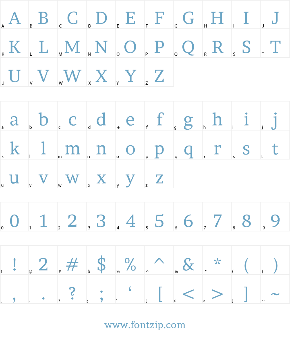 Brawler Font Character