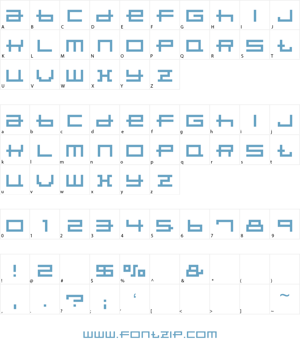 Porpoise Font Character