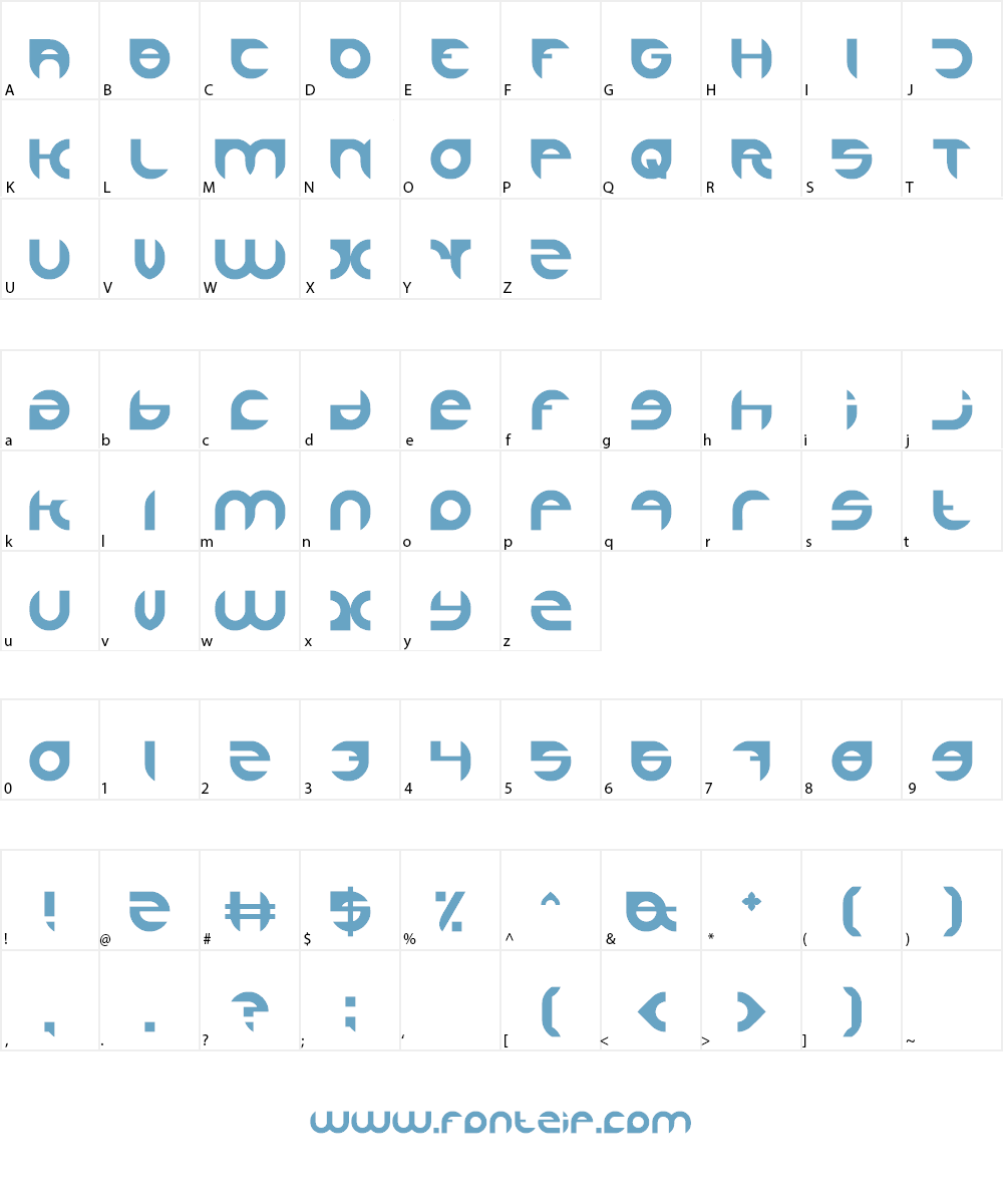 alexandra Font Character