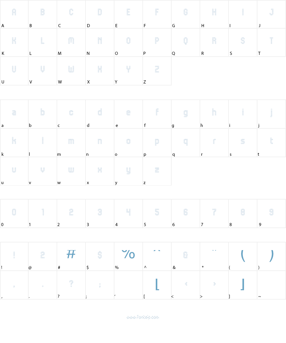 JD Jessica Font Character