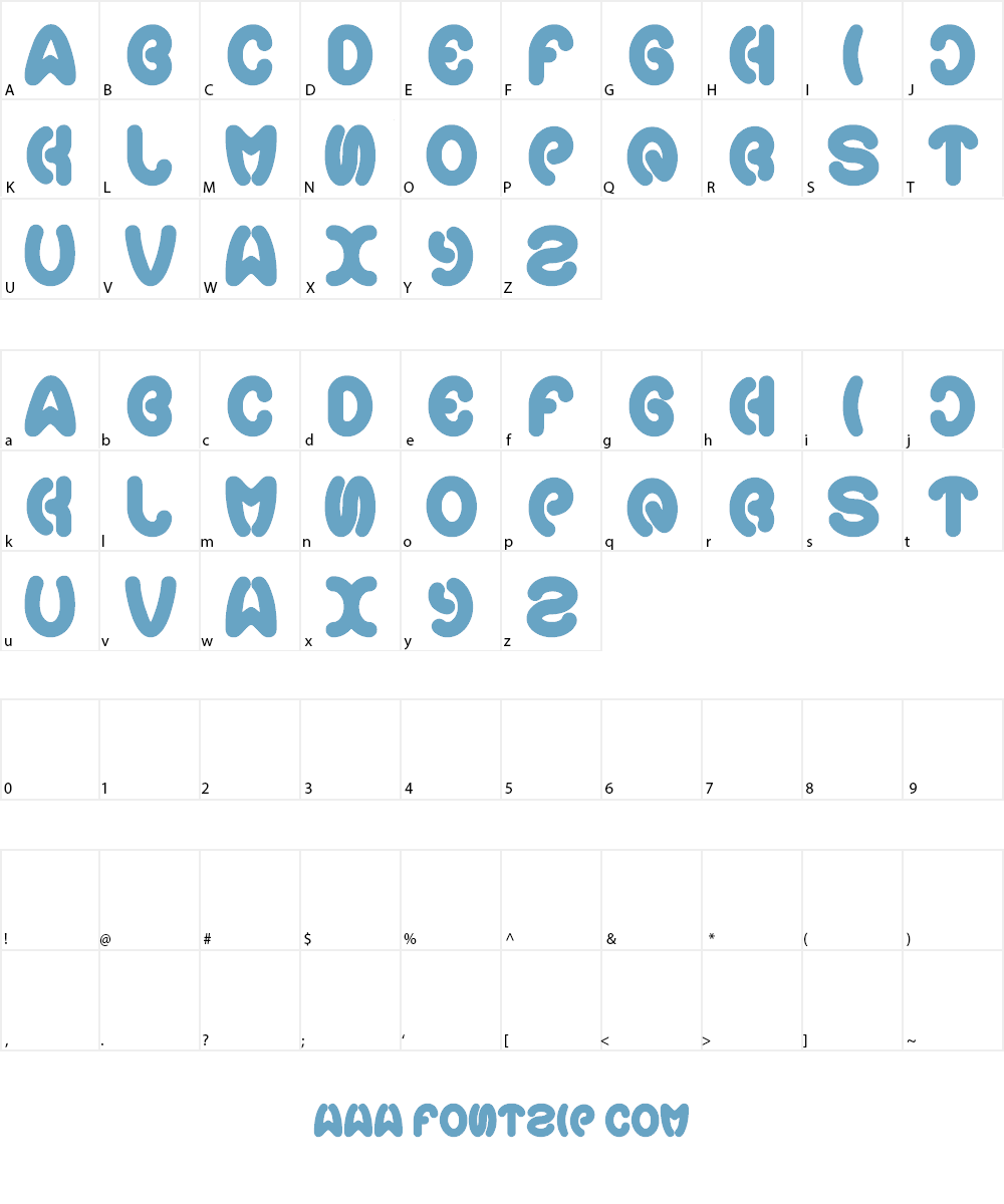 earthheart Font Character