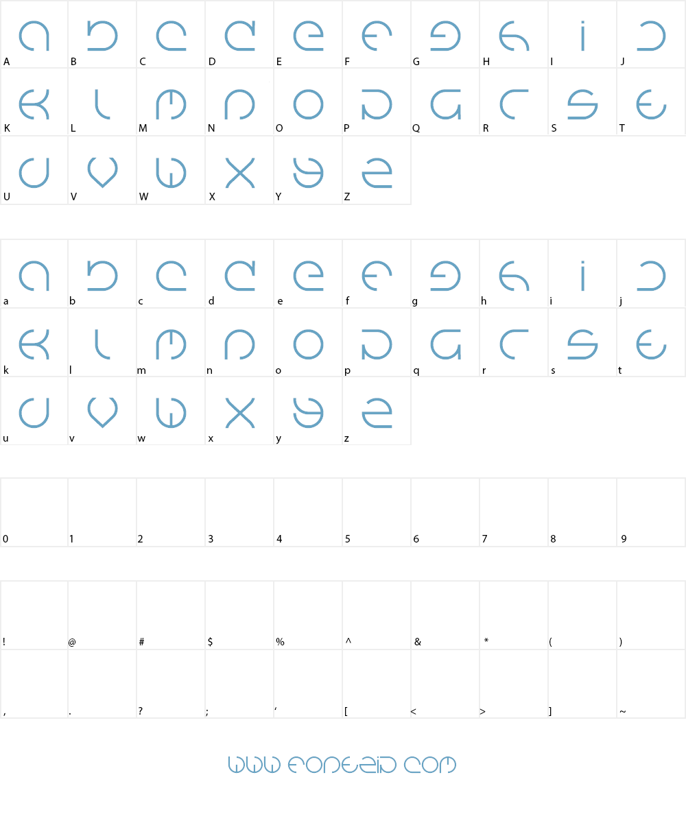 emmilia Font Character