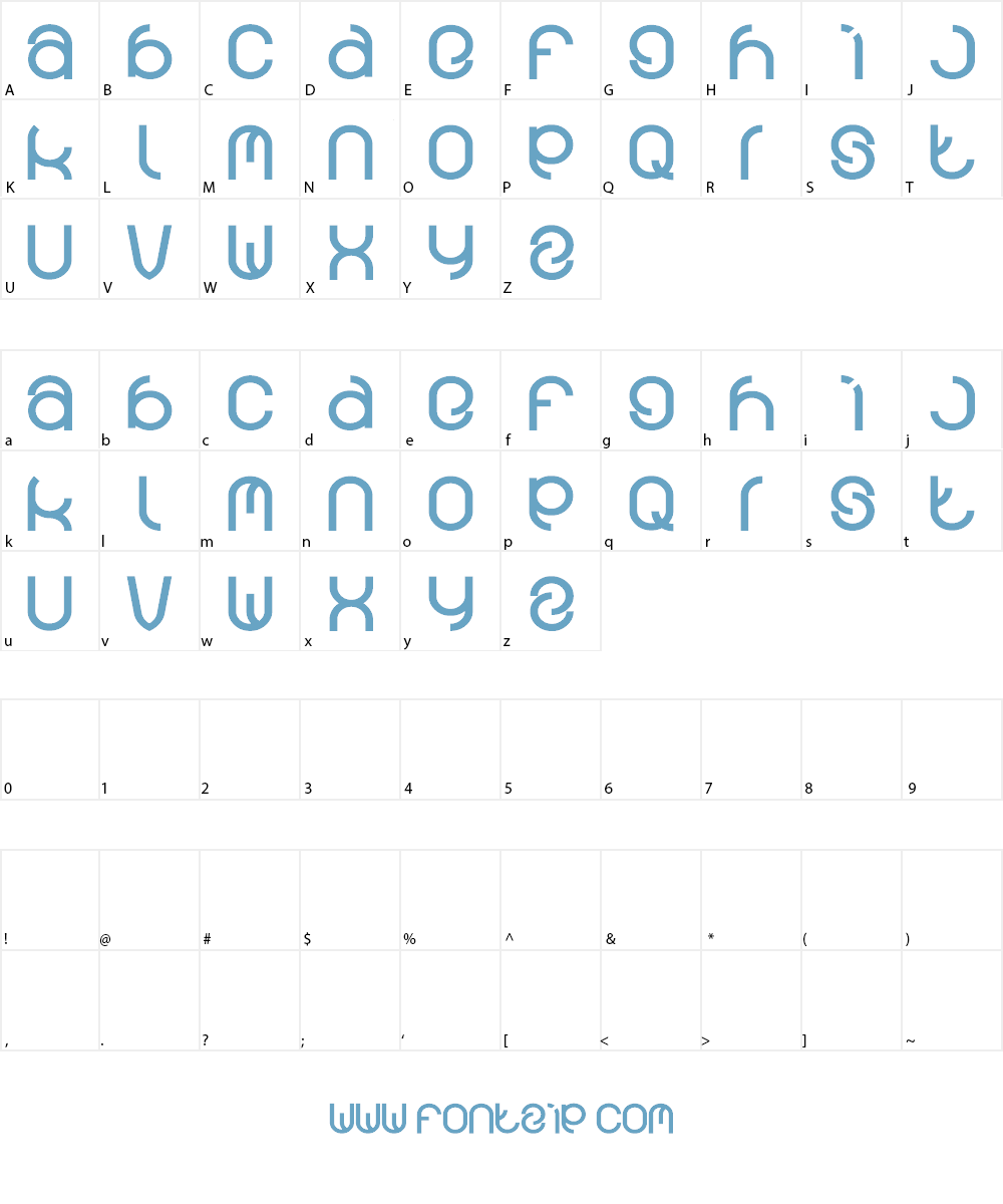 funrecord Font Character