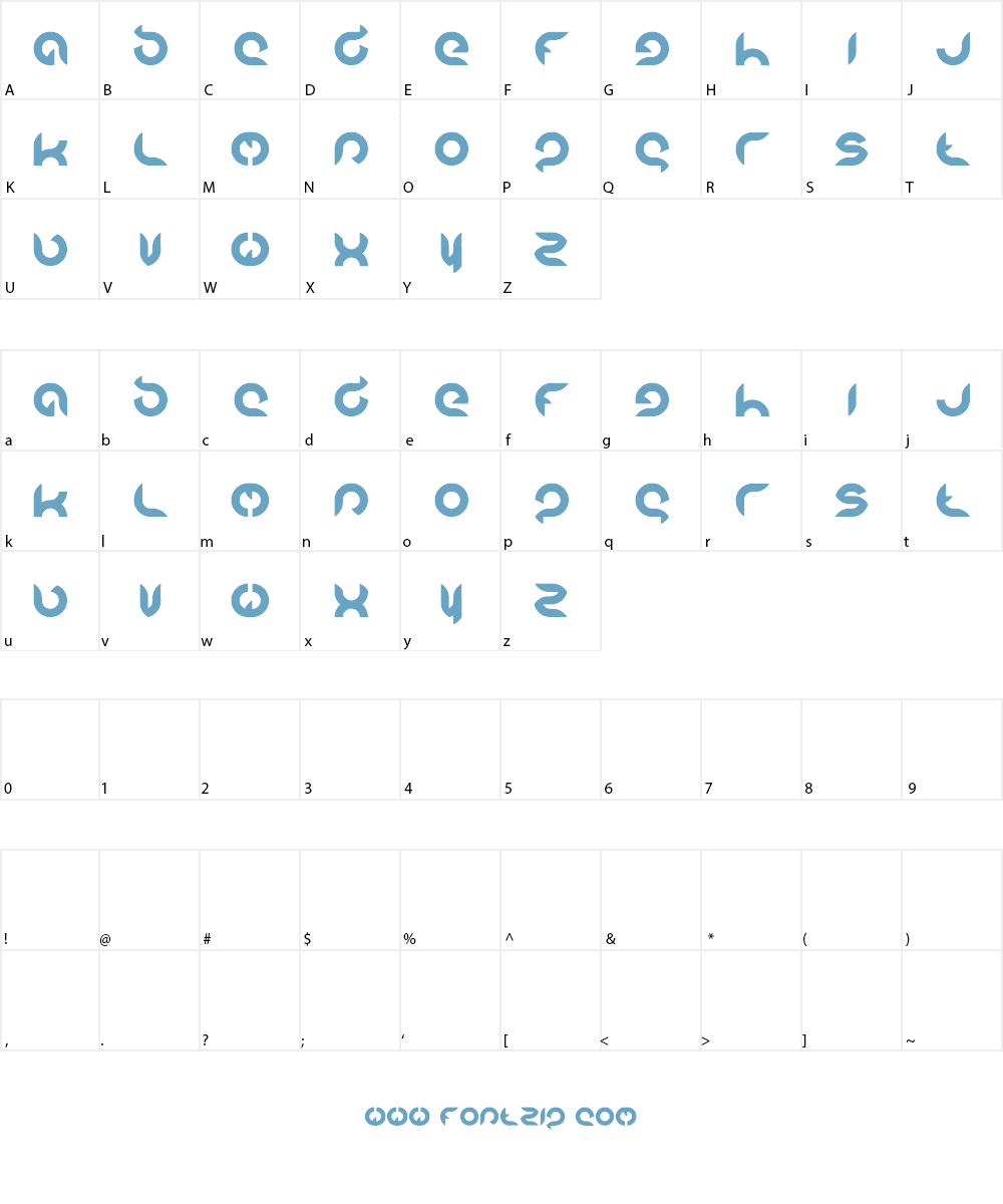 intanputripratiwi Font Character