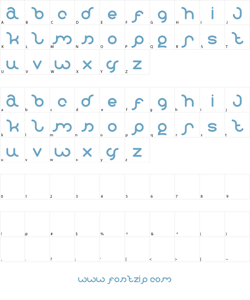 polysoup Font Character