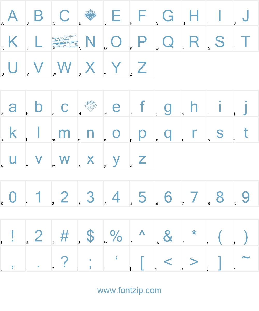 ThetaSigma Font Character