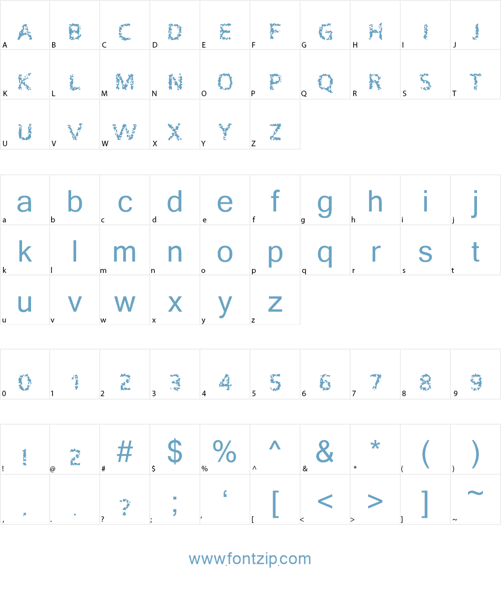 DRAGON Font Character