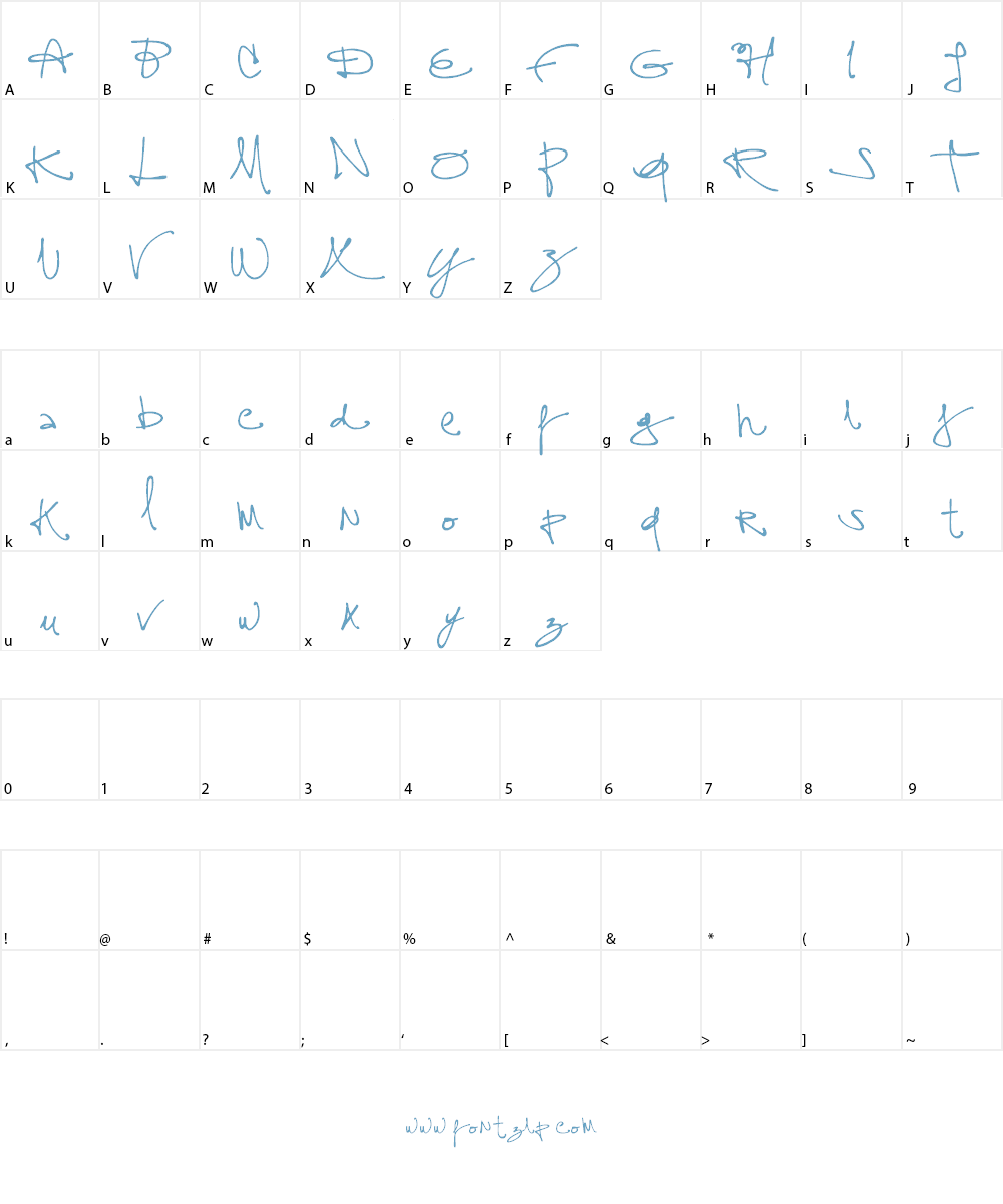 assign Font Character