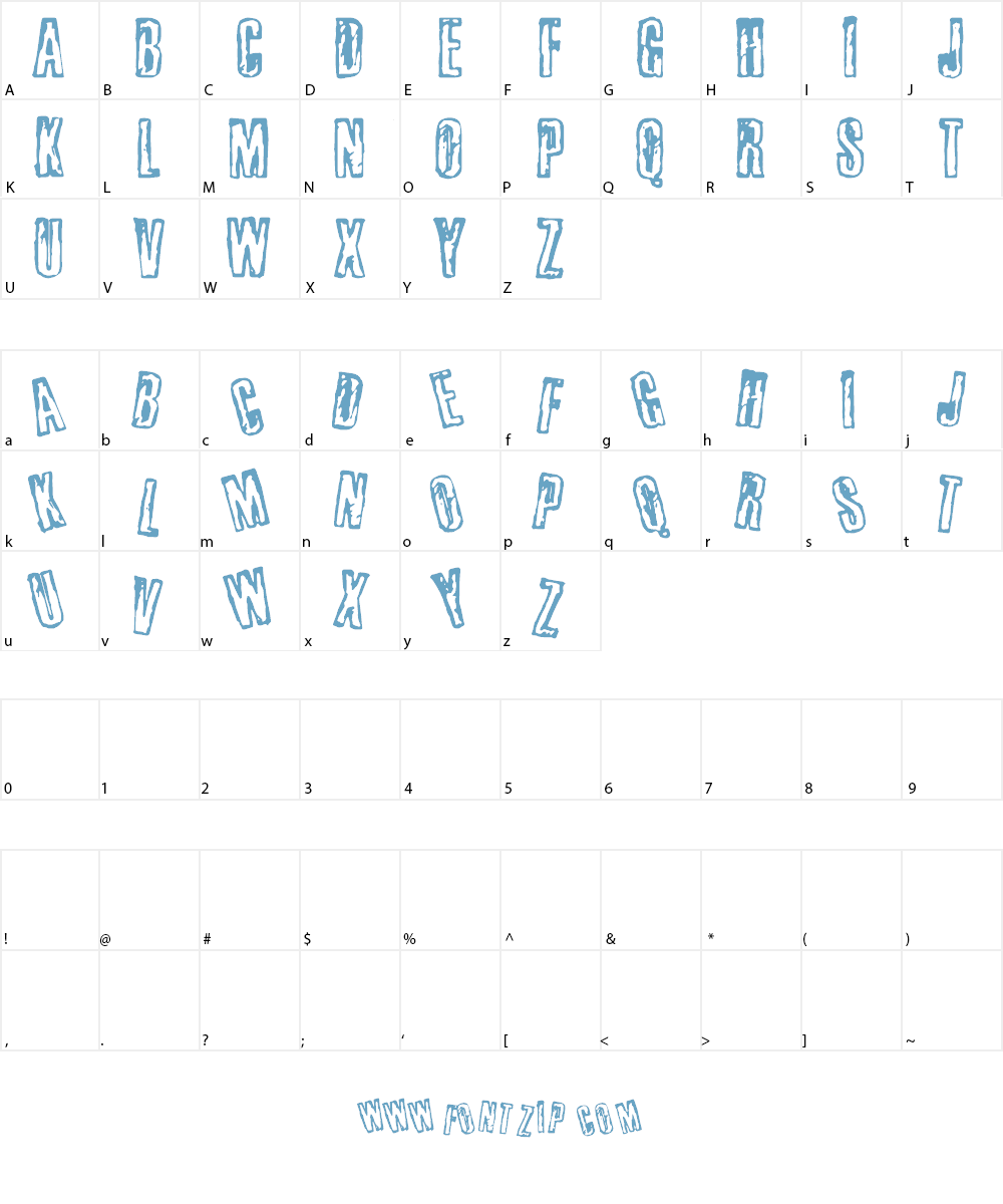 busseta Font Character
