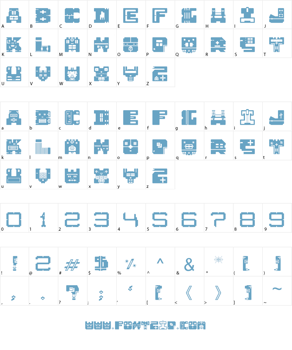 AFT1 Heterodoxa Font Character