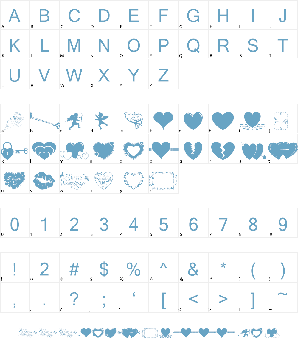 wmvalentine1 Font Character