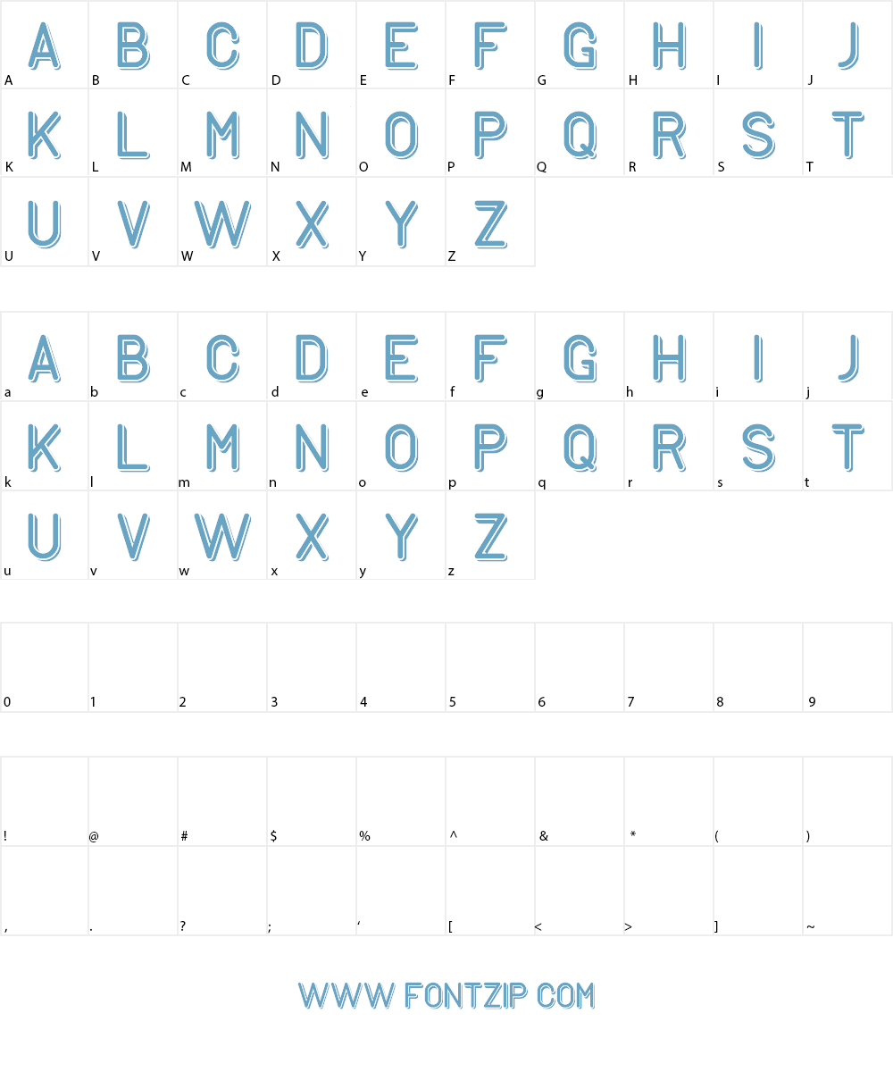 GENERATION Font Character