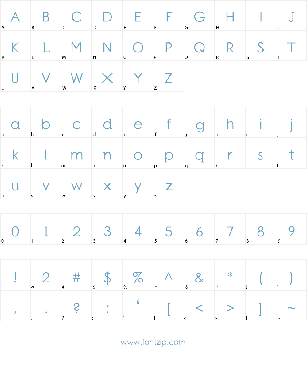 Myanmar1 Font Character