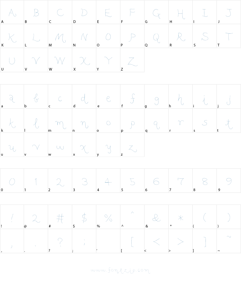 miu font Font Character