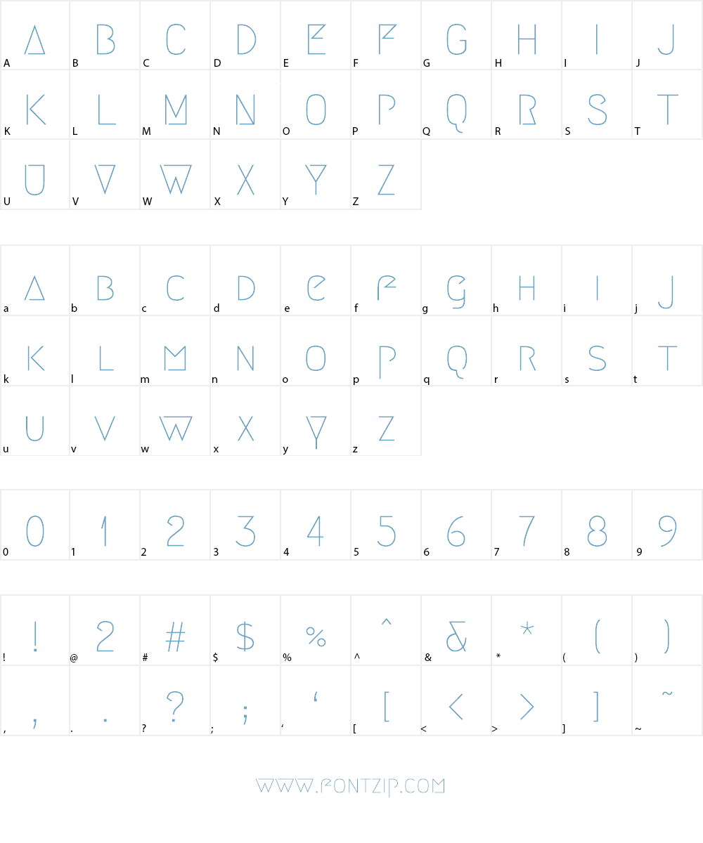 Download Font Megrim