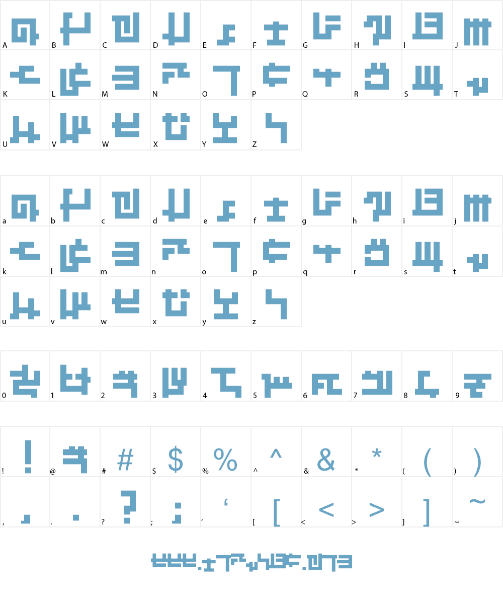Kruptos Font Character