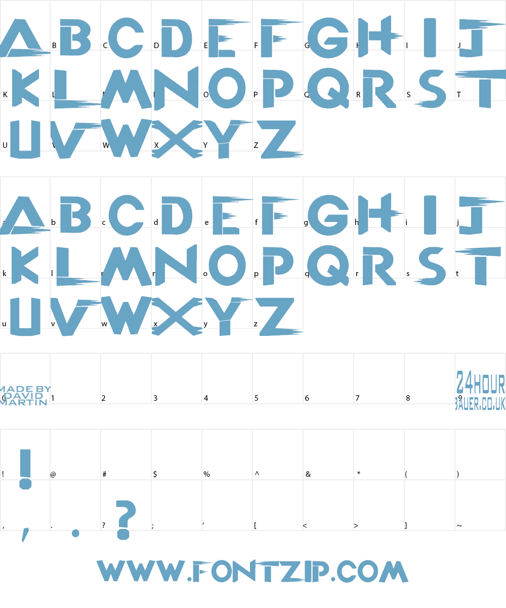 TNA LOGO Font Character