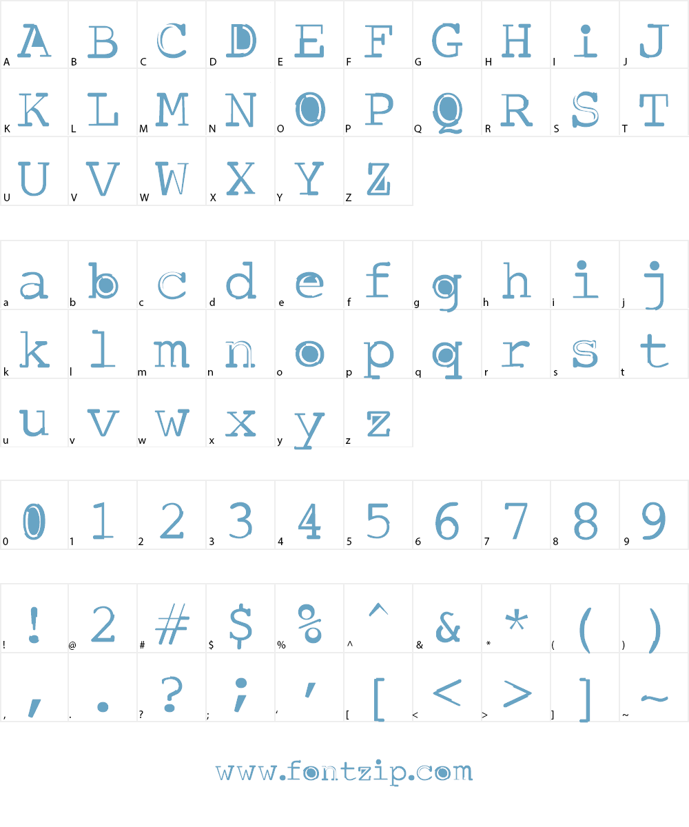 Discord Font Character