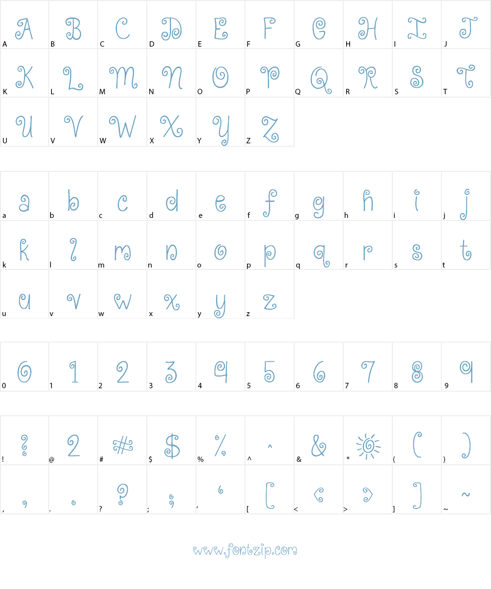 KG Kiss Me Slowly Font Character