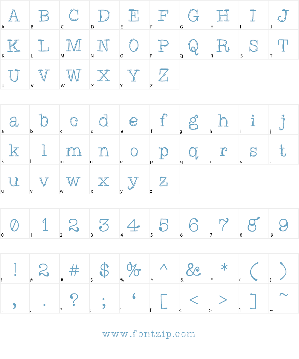 CareToDance Font Character