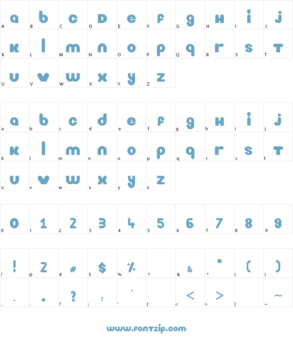 nickelodeon Font Character