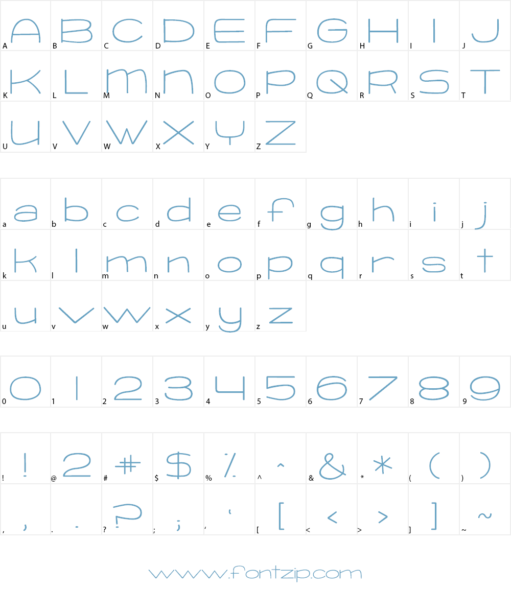 KG Change This Heart Font Character