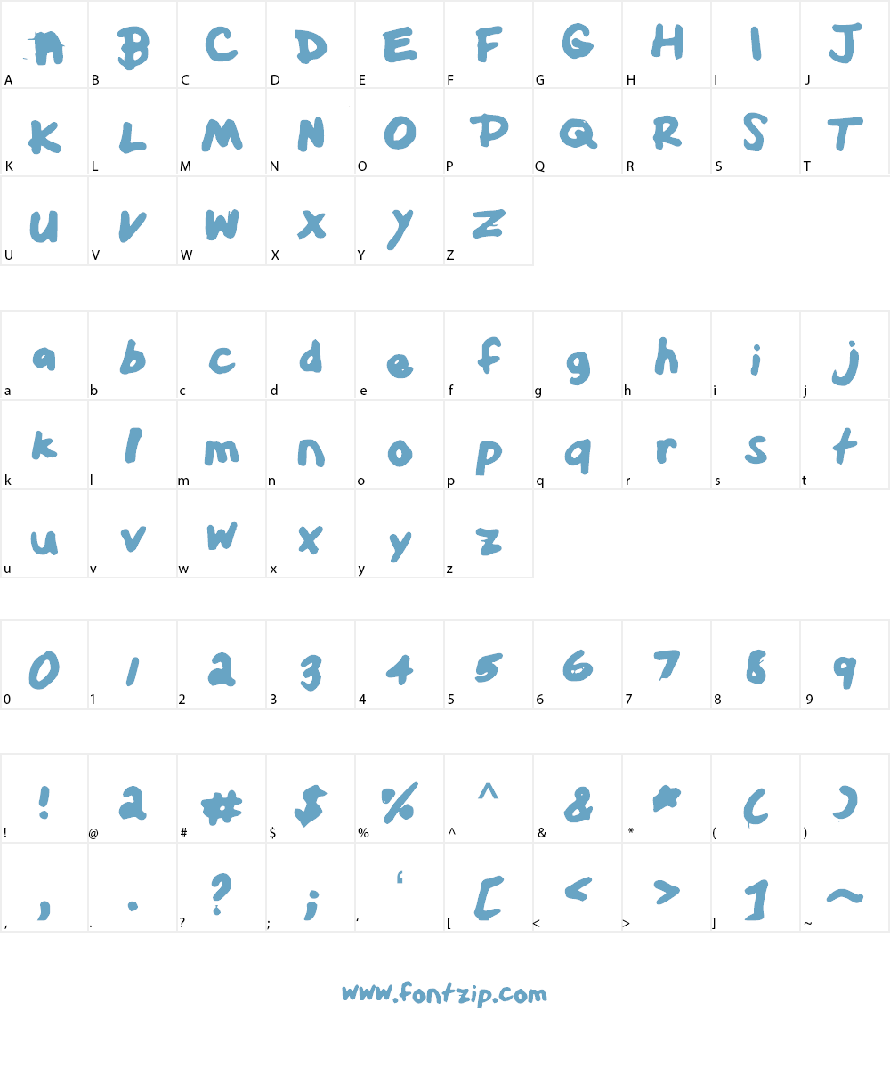 LilSister Font Character