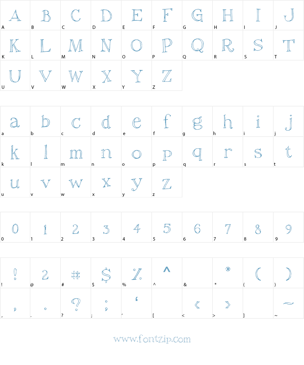 Christiana Font Character