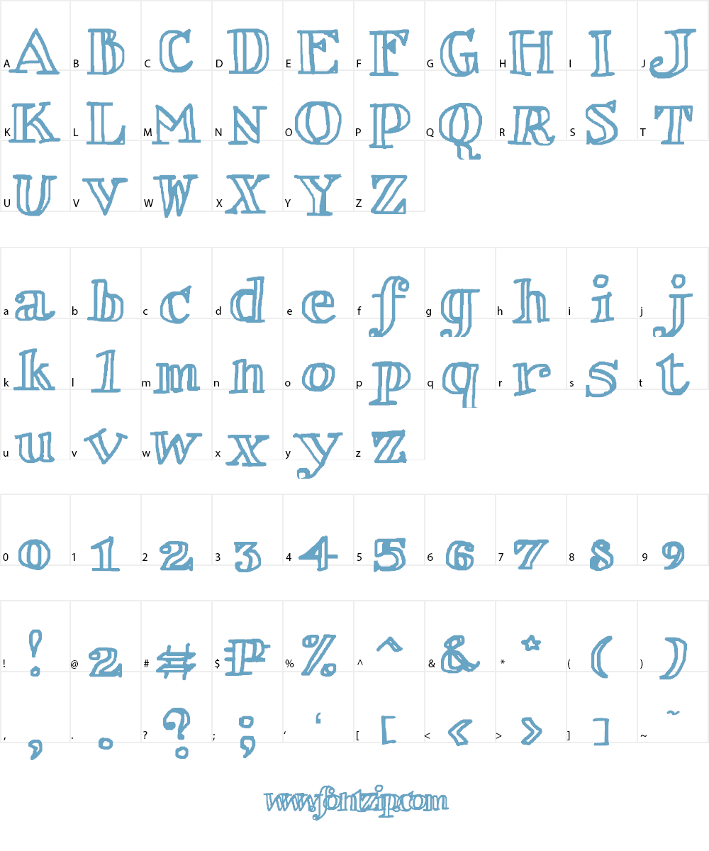Conner Font Character